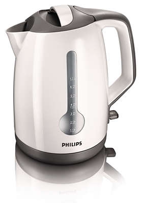 PHILIPS - Waterkoker - 2400W - 1,7l - wit/grijs