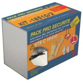 Catue - Kit de protection individuelle et de condamnation FR PACK PRO FR
