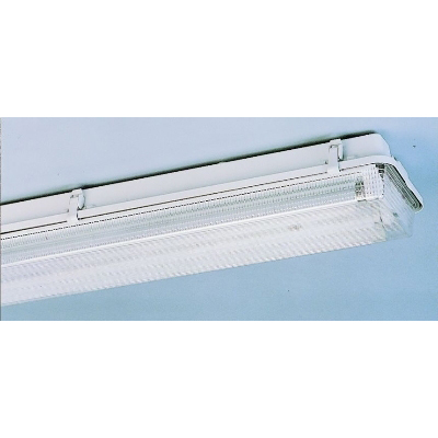 TECHNOLUX - Waterdicht armatuur gesloten type polycarbonaat 1x58W EVG IP65 clips kunststof