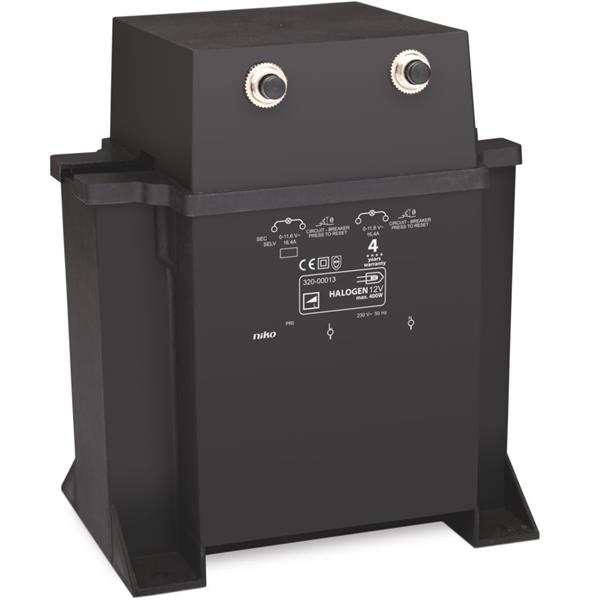 NIKO - Kortsluitvaste elektromagnetische transfo 400W