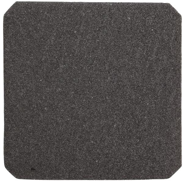 SAREL - grille sortie noire 124x124x11mm