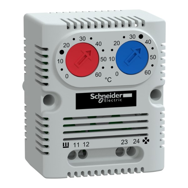 SAREL - Climasys dubbele thermostaat °C (NA NC)