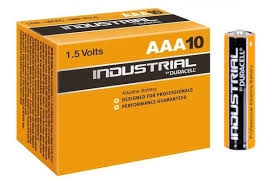 DURACELL - Batterij Alkaline Industrial - AAA - 1,5V - LR03 - doos 10 stuks