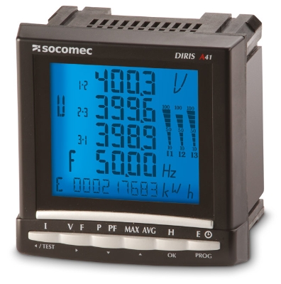 SOCOMEC - Basistoestel multimeter Diris A40 Hulpvoeding 110 - 400 VAC / 120 - 350 VDC