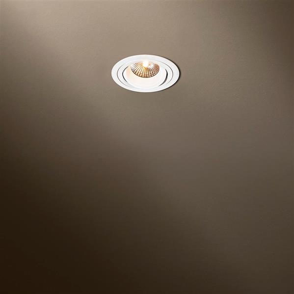 TAL LIGHTING - Solid round moby QPAR16 blanc