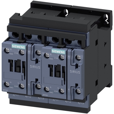 SIEMENS - REVERSING COMB., AC3, 7.5KW/ 400V AC 230V, 50/60 HZ, 3-POLE, SZ S0 SCREW TERMINA