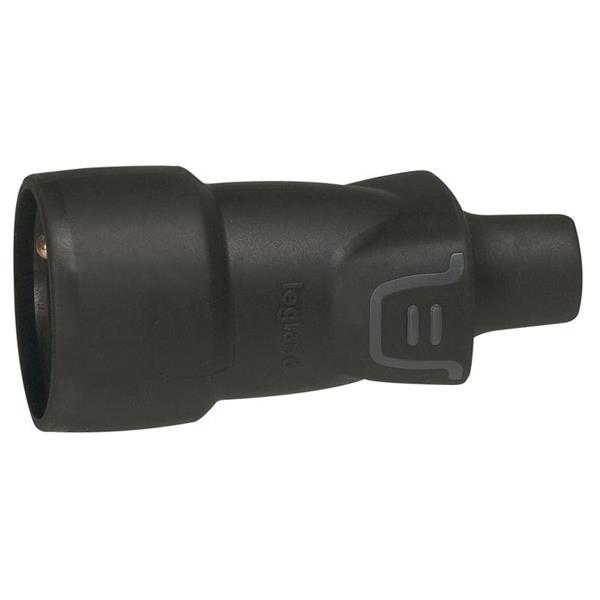 LEGRAND - Koppelctstop rubber 2P+A 16A - IK08 rechte uitgang