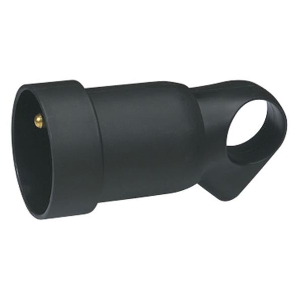 LEGRAND - Prolongateur 2P+T + anneau 16A noir