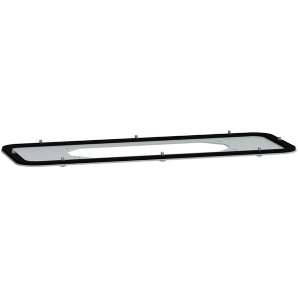 SAREL - plaque passe-câble 345x130 avec 1 découpe FL21 coffret