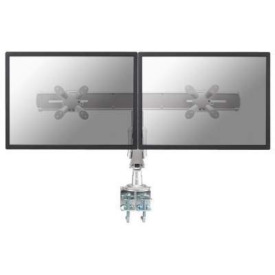 NewStar - Support de bureau - 2 écrans - turn 360°/tilt 60° - 10-24inch - 7kg - pince