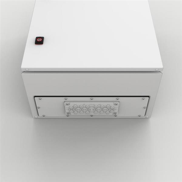 ELDON - Flasque en plastique-25 FL21, IP65, RAL7035