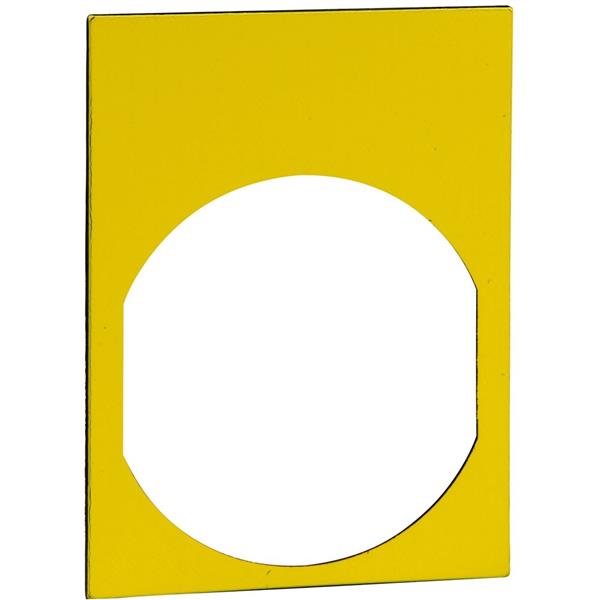 TELEMECANIQUE - ETIQUETTE 30 X 40 JAUNE POUR MARQUAGE NO