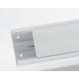 REHAU - SIGNO PROFILA Deksel en goot 55 x 100 RAL9010