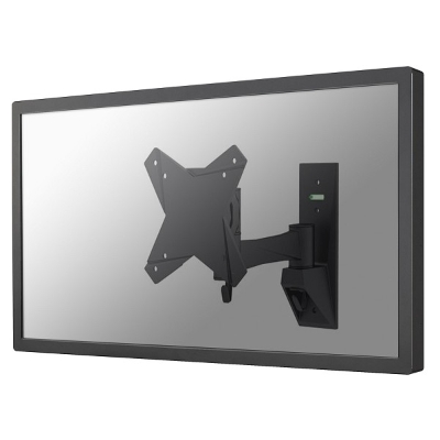 NewStar - Support mural écran plat - 2 pivots - D9-26cm - 10-30inch - 15kg - noir