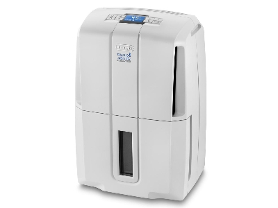 DE LONGHI - Déshumidificateur avec compresseur - 300W+1000W - 30l/24u - 110m³ - électronique