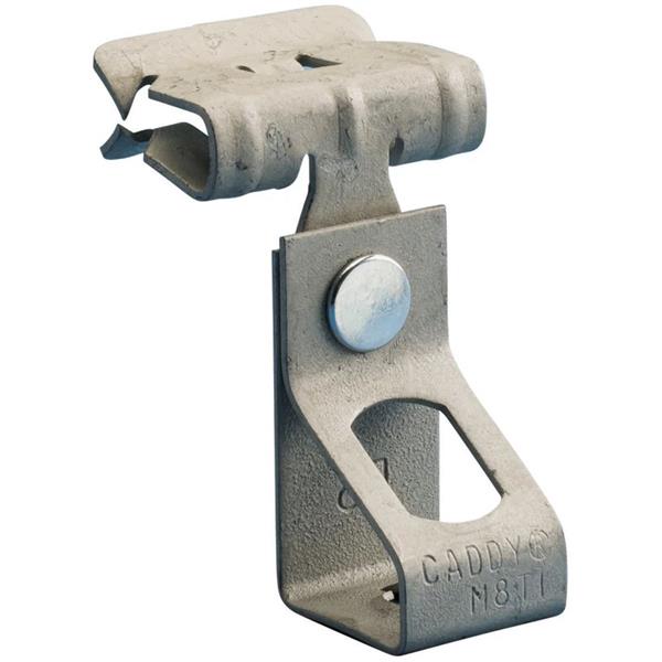 ERICO - Attache de tige à bride H-Ti/T, M8 Trou, Taraudé, 8 14 mm (0,31'' 0,55'') Rebord