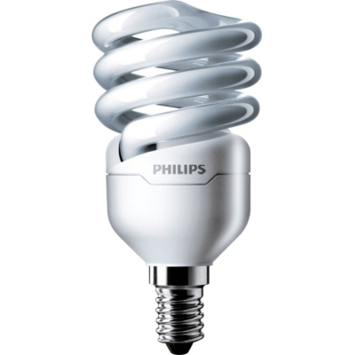PHILIPS - Tornado spiral T2 230V 12W 2700K E14 230V 741lm CRI82 non dimmable 10000h