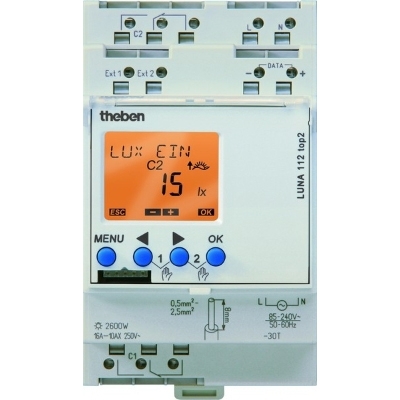 TEMPOLEC - Schemerschakelaar wandcel 230V 50-60HZ 1