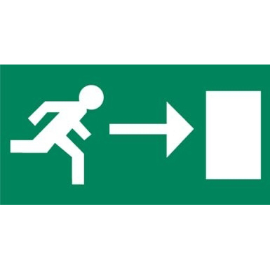 Van Lien - Horizon kit pictogramme cadre ouvert sortie de secours gauche/droite double face