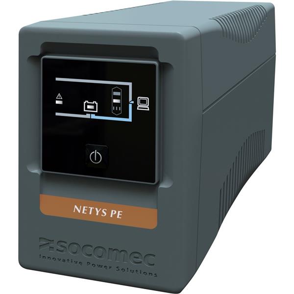 SOCOMEC - NeTYS PE 650VA/360W 230V 50/60Hz BATTERY INCLUDED WITH AVR