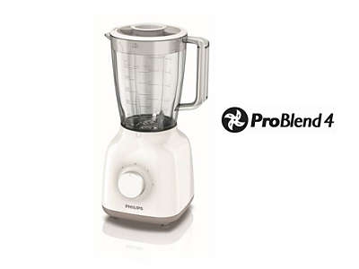PHILIPS - Blender Daily Collection - 400W - 1,5l - 2 vitesses & function pulse
