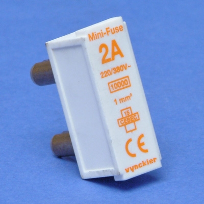 VYNCKIER - Mini-fuse fusible à broches 2A