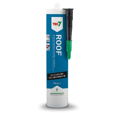 Tec 7 - Roof - Réparation des toits en toutes saisons - cartouche 310ml