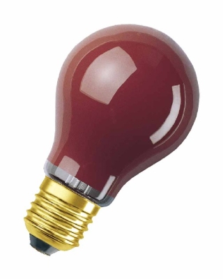 LEDVANCE - Decor Color A standaard rood 11W 55lm E27 240V Ø55mm