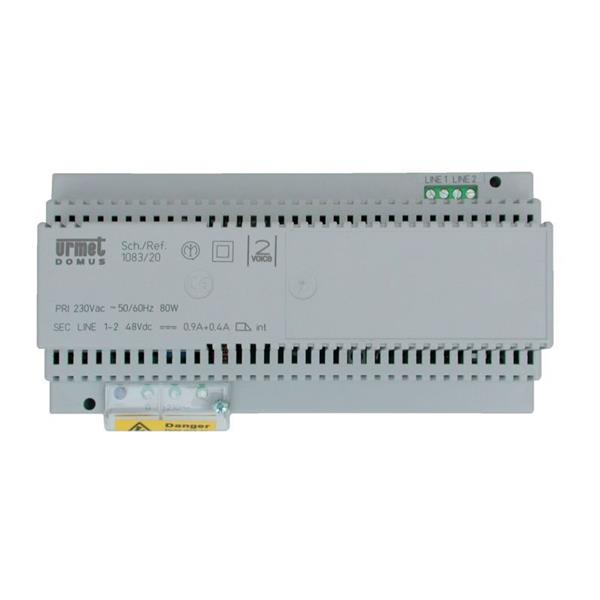 URMET - 2Voice - l'alimentation du système