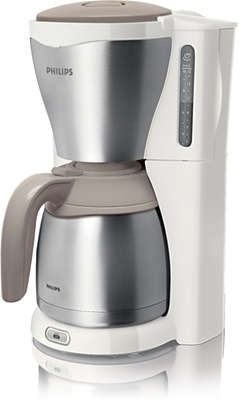 PHILIPS - Koffiezetapparaat Café Gaia met thermoskan - 1,2l - metaal