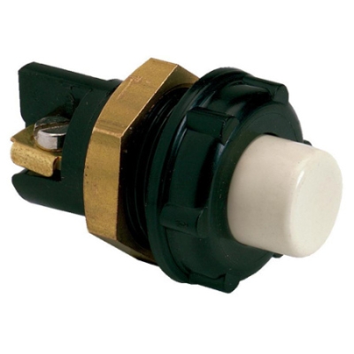 VYNCKIER - Drukknop inbouw 230V/24V= 1NO zwart