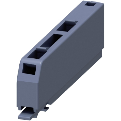 SIEMENS - BORNIER AMOVIBLE, BIPOLAIRE, BORNES PUSH-IN MAX. 2X2,5 MM2 OU 1X4 MM2, POUR APPA
