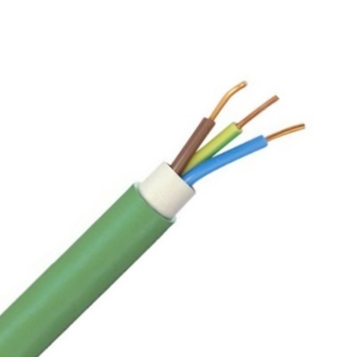 CABLEBEL - XGB câble d'installation XLPE/LS0H 1kV F2 vert 3G6mm²