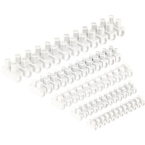 HELIA - Connexion, barrettes blanc 1,0 - 4,0 mm² - 12 pôles - 850°C