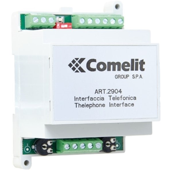 Comelit - Sys. Simplebus - Interface Teleph. - 1 Ville et 1 Derivee