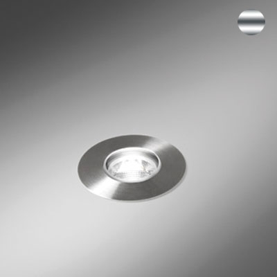 Bel-Lighting - Zona Led spot encastré de sol 3,2W Powerled blanc chaud 2700K 38° IP68 inox