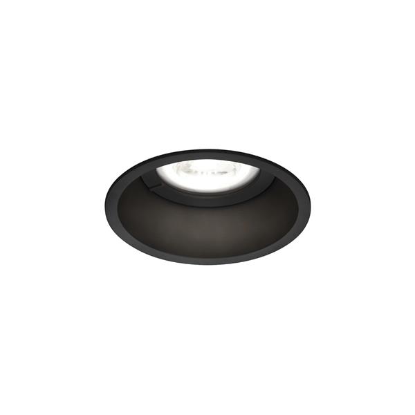 WEVER & DUCRE - DEEP 1.0 PAR16 textuur zwart GU10 springveren