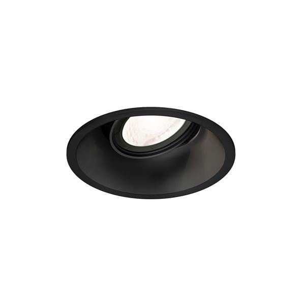 WEVER & DUCRE - DEEP ADJUST 1.0 PAR16 textuur zwart GU10 springveren