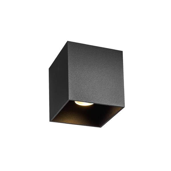 WEVER & DUCRE - BOX 1.0 PAR16 textuur zwart GU10 plafond binnen