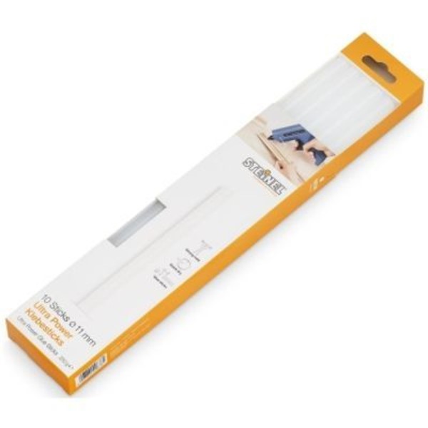 STEINEL - Bâtons de colle Ultra Power 10x - dia 11mm - 250g - longueur 250mm - transparent