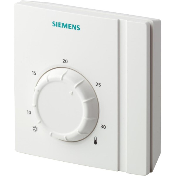 SIEMENS - Ruimtethermostaat BASISMODEL - DRAAIKNOP - ANALOOG - koelen/verwarmen