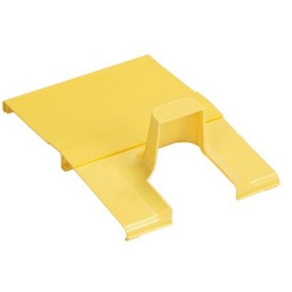 PANDUIT - Spill-Over Junction with 2x2 Exit Cover, 12x4 Channel Yellow