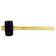 Hamers - Hamer, Rubber, essen Steel, diam Kop 75mm, Kop 800 g