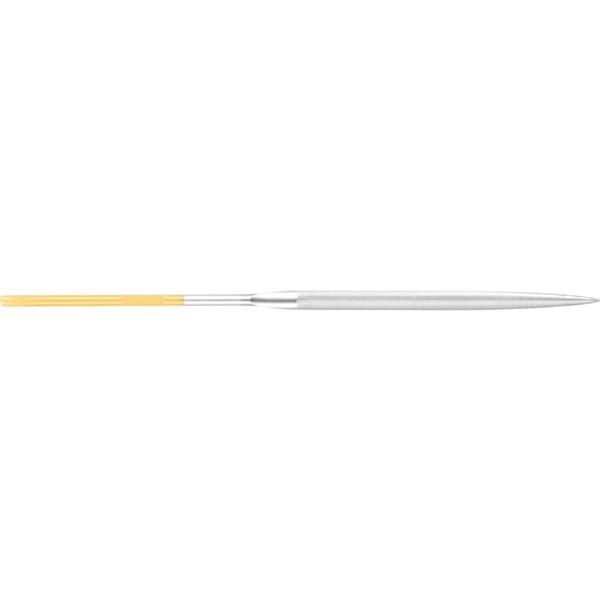 PFERD-RUGGEBERG-BENELUX - Vijl, Naald, Corinox, halfrond, Stift 4mm, bastaard, L 180 mm