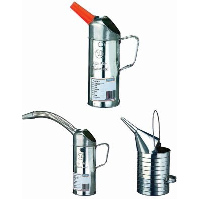 LUBRICANTS - Maatbeker, Blik, Trechteruitloop, 5 l