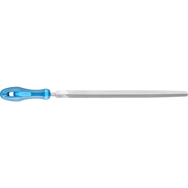 PFERD-RUGGEBERG-BENELUX - Driekant vijl, met hecht, DIN7261 C, lengte 250mm, halfzoet