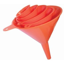 LUBRICANTS - Funnel set, Polyethylene, diam 50, 75, 100, 120 mm
