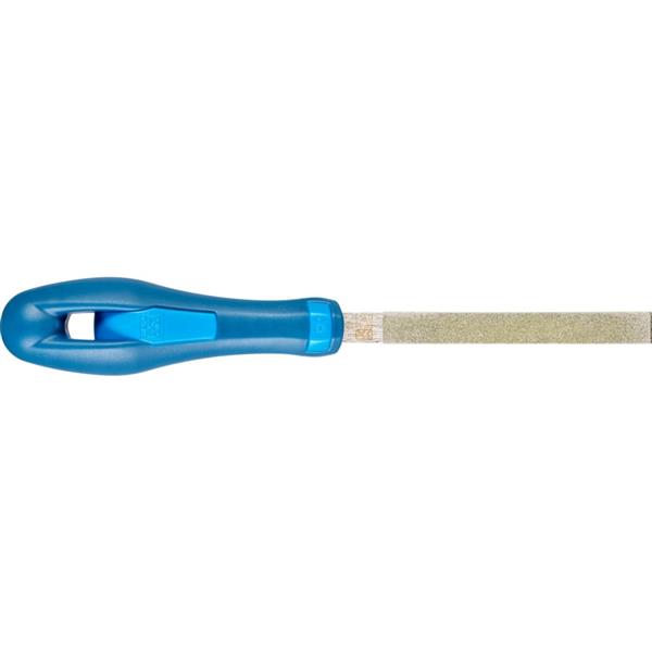 PFERD-RUGGEBERG-BENELUX - Werkplaatsvijl, Diamant, platstomp, L 100 mm, Korrel D151