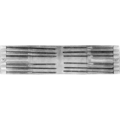 PFERD-RUGGEBERG-BENELUX - Naaldvijlenset, 12-delig, L 140 mm, Doorsnede 3 mm, Kap 2