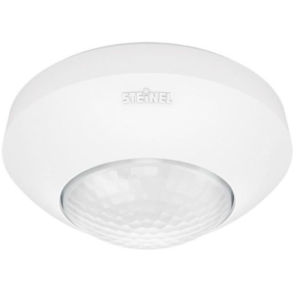 Steinel - Détecteur de mouvement compacte, IR, montage au plafond, angle 360°, portée 7m,